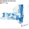 Map: How Did The Rest of New York State Vote In The Presidential Election?